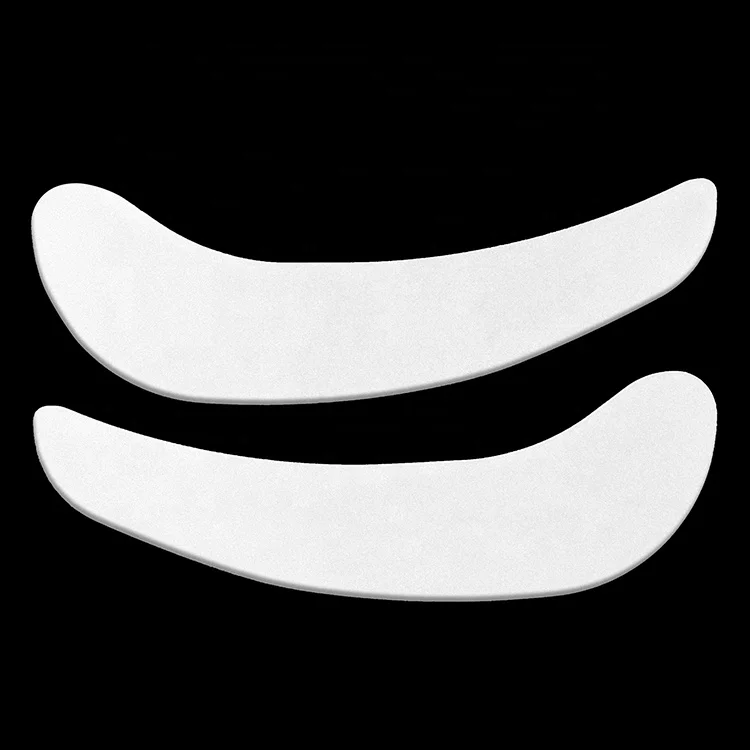 Белый частный бренд многоразовые силиконовые накладки для наращивания ресниц под глаза подтяжки ультратонкие гелевые