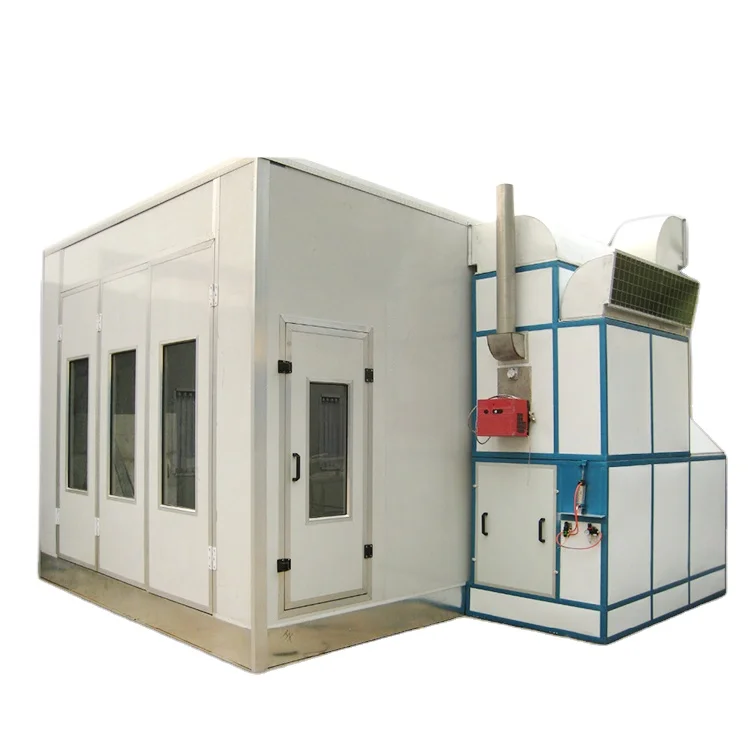 Electric heating Spray booth car painting room with Infrared heating lamp
