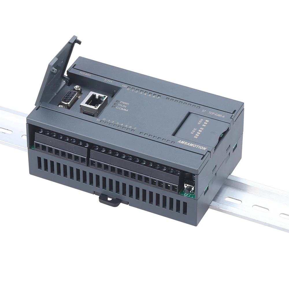 S7 TCP-IO8R-A RTU Expand Relay Ethernet High Speed Communication Module 8I-8O 6AI-1AO For Siemens SMART200/300/1200 Modbus