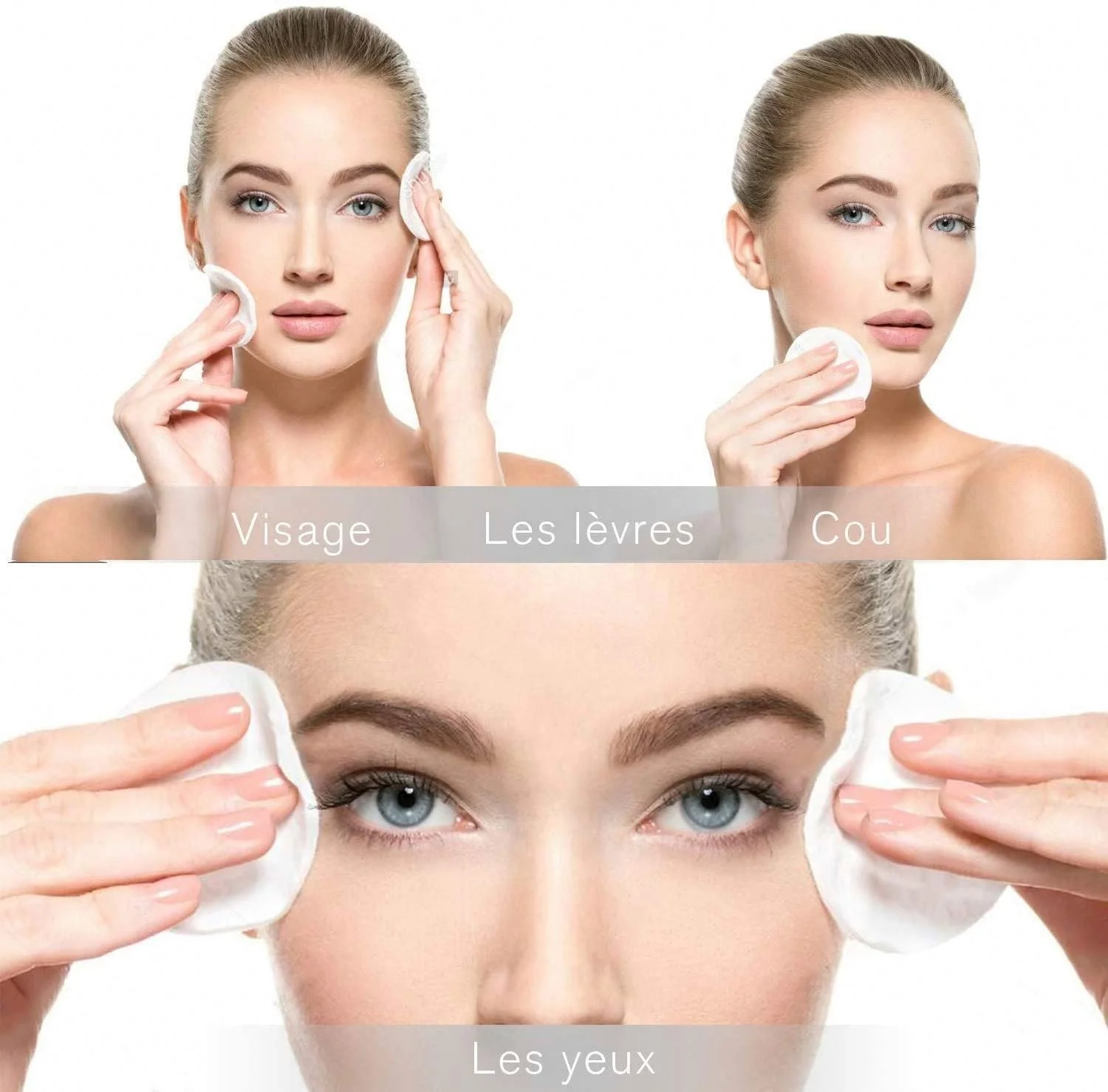 High Quality Reusable Make up Removal Pads 12 Cm Washable Magic Bamboo Makeup Remover Cotton Pad for Face