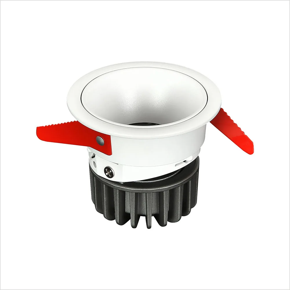 Factories 12W Cct Recessed Led Ceiling Downlight Lamp Cob Surface Mounted Led Downlight Recessed Commercial Down Light