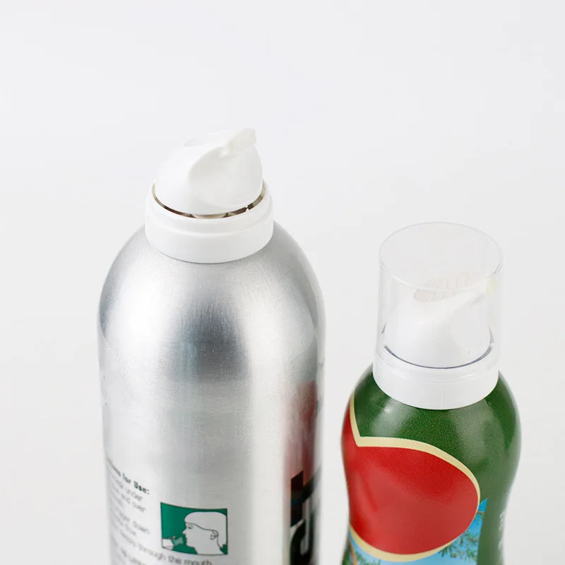 Hot sale aluminum aerosol can with BOV 360 spray bottle for cooking BBQ oil spray