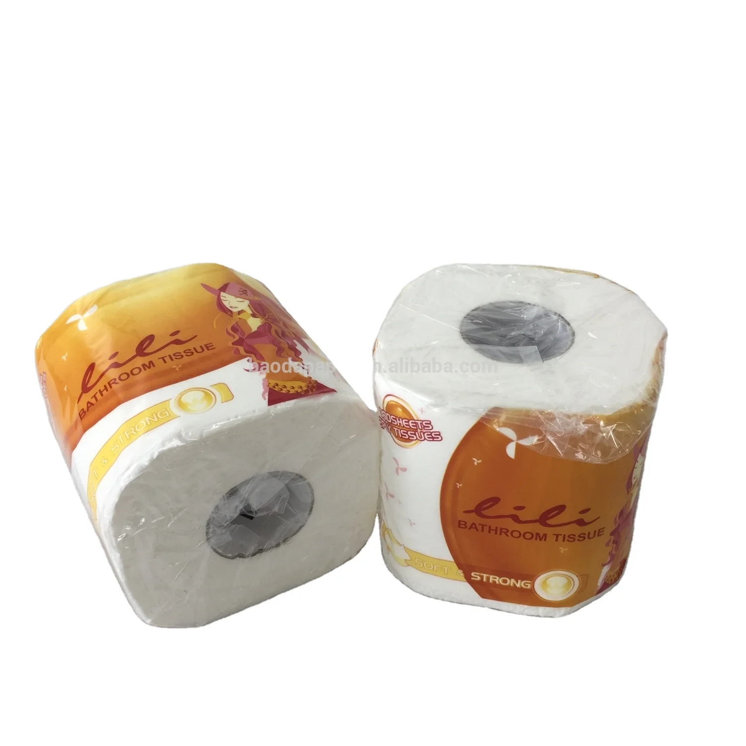 Чистая и сверхмягкая туалетная бумага 2ply на заказ в Сингапуре