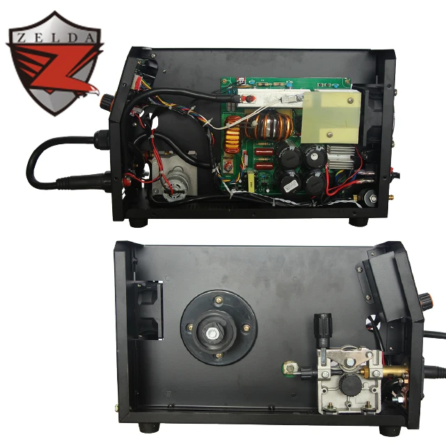 Flux Cored Wire Mig Welder Welding Machine MIG-200 MIG/TIG/Stick Arc 3-in-1 Inverter Welder 220V For Metal