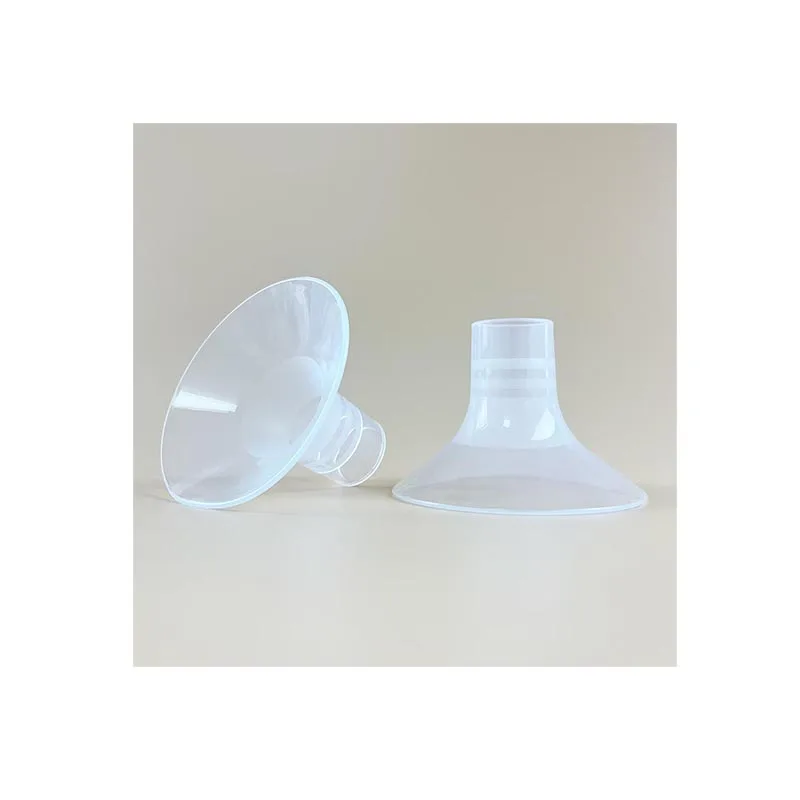 2022 New Design silicone flange Breast Pump Accessory Soft Bellmouth Replacement Breast Pump Parts Food Grades BPA Free
