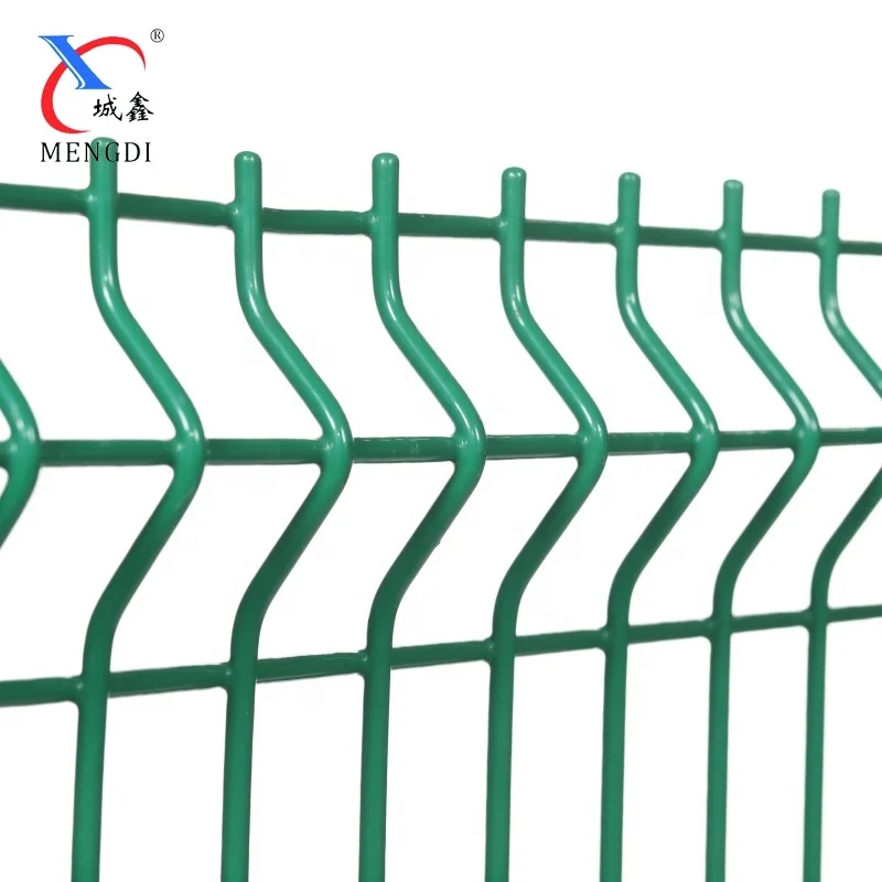 Hot Sale 3D Curved 3D Galvanized PVC Coated Wire Mesh Fence Panel Cheap Price for Garden or Farm Steel Frame at anping