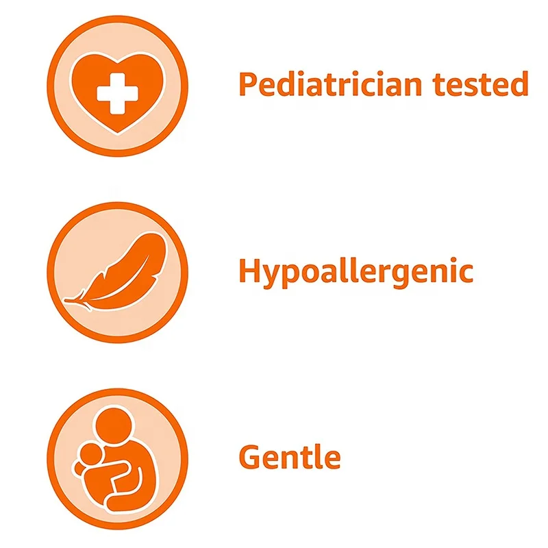 For Baby 2-In-1 Cleansing Shampoo + Body Wash Gentle Clean Tear-Free Formula Custom Private Label