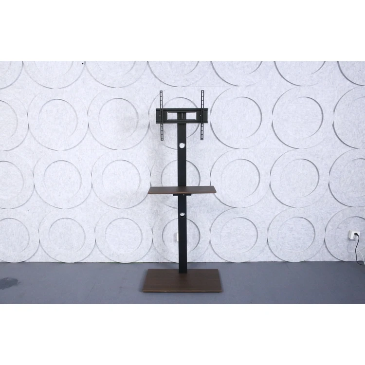 Cheap Factory Price Metal Height Adjustable Tilted Rotated Corner Tv Stand for School