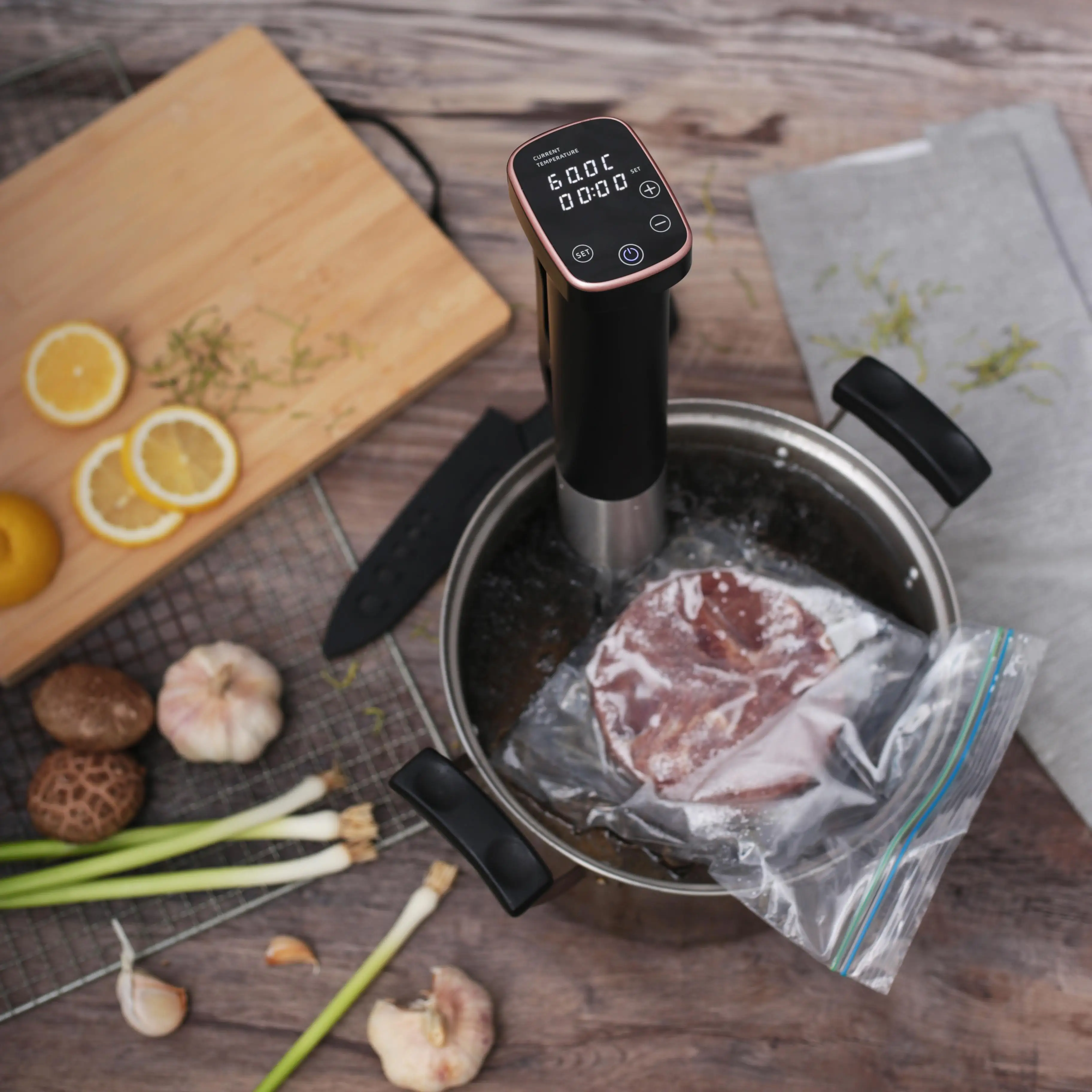 IPX7 sous палки низкой температуре медленно еда плита стейк машина кулинарные палка