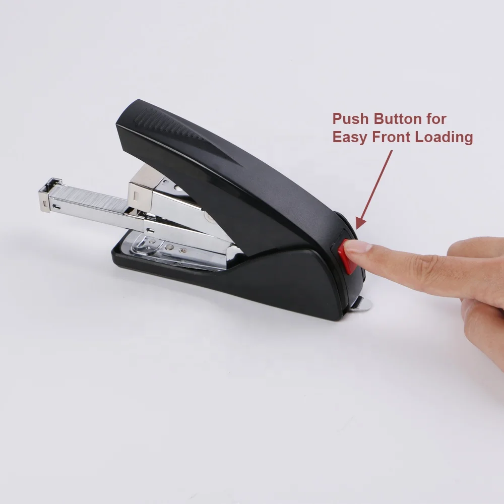 Eagle Professional Office desktop supplies Force Saving half strip plastic Stapler high capacity for half strip stapler