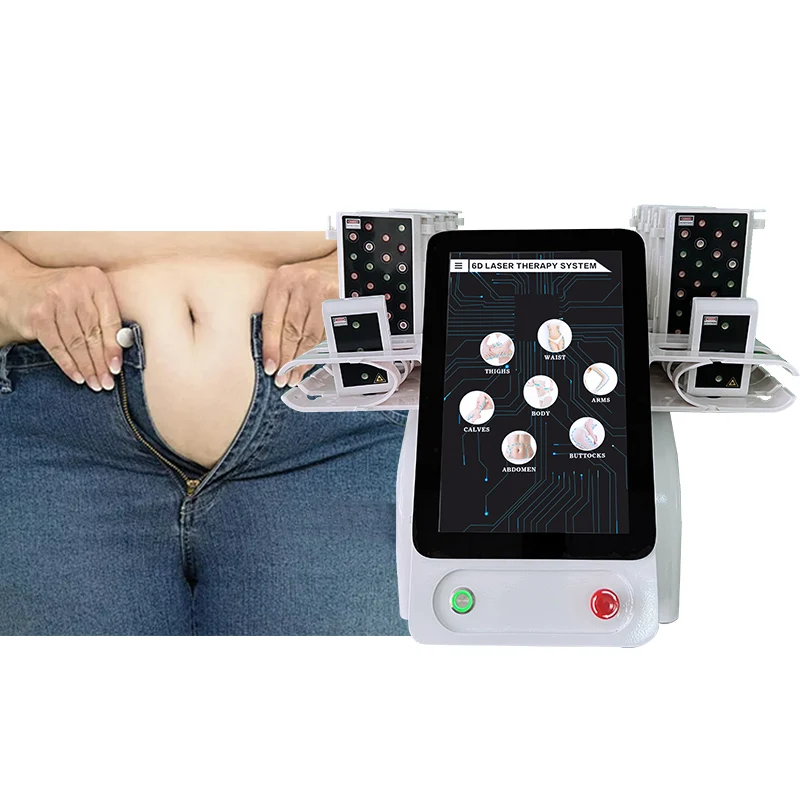 30k cavitation machine liposuction device 6d lipo laser fat burning skin tighten beauty laser portable lipo laser pads machine