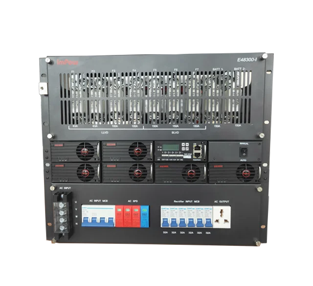 19' rack mount dc power supply 24v 48v 60v dc 3000w rectifier 60a 90a 100a 120a 200a rectifier systems