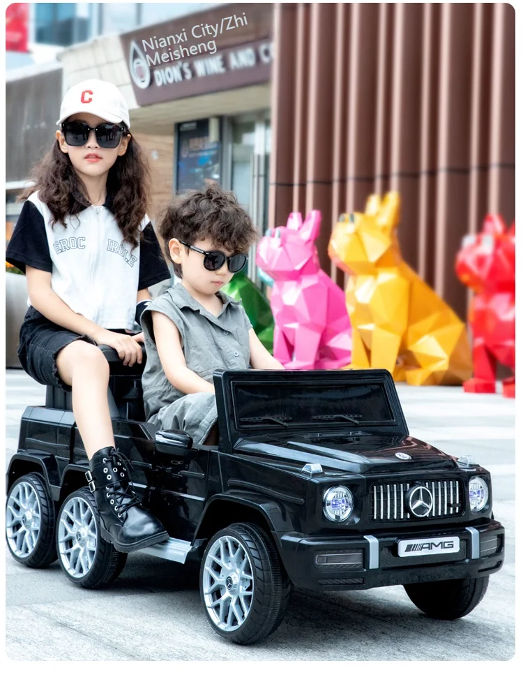 High Quality Licensed  Wrangler Rubicon Wholesale Electric Children Car Toy Cars for Kids to Drive Kids Electric Ride on Car