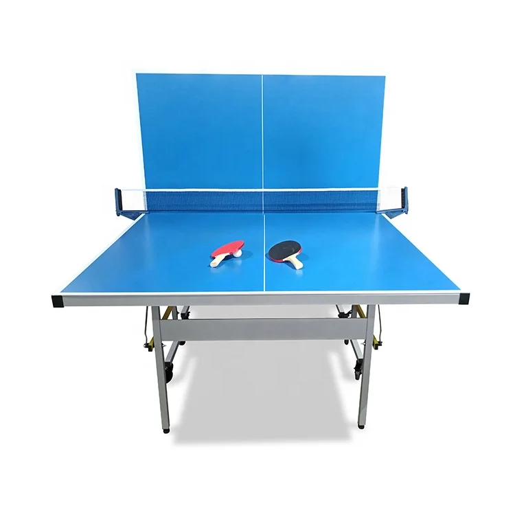 Outdoor & Indoor Table Tennis Table, Competition Grade Net, Easy Set Up Ping Pong Table for Home use and Game Room