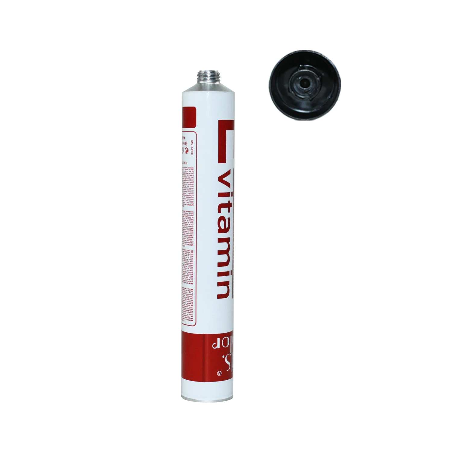 
 Пустая Алюминиевая Складная трубка для подкрашивания волос  