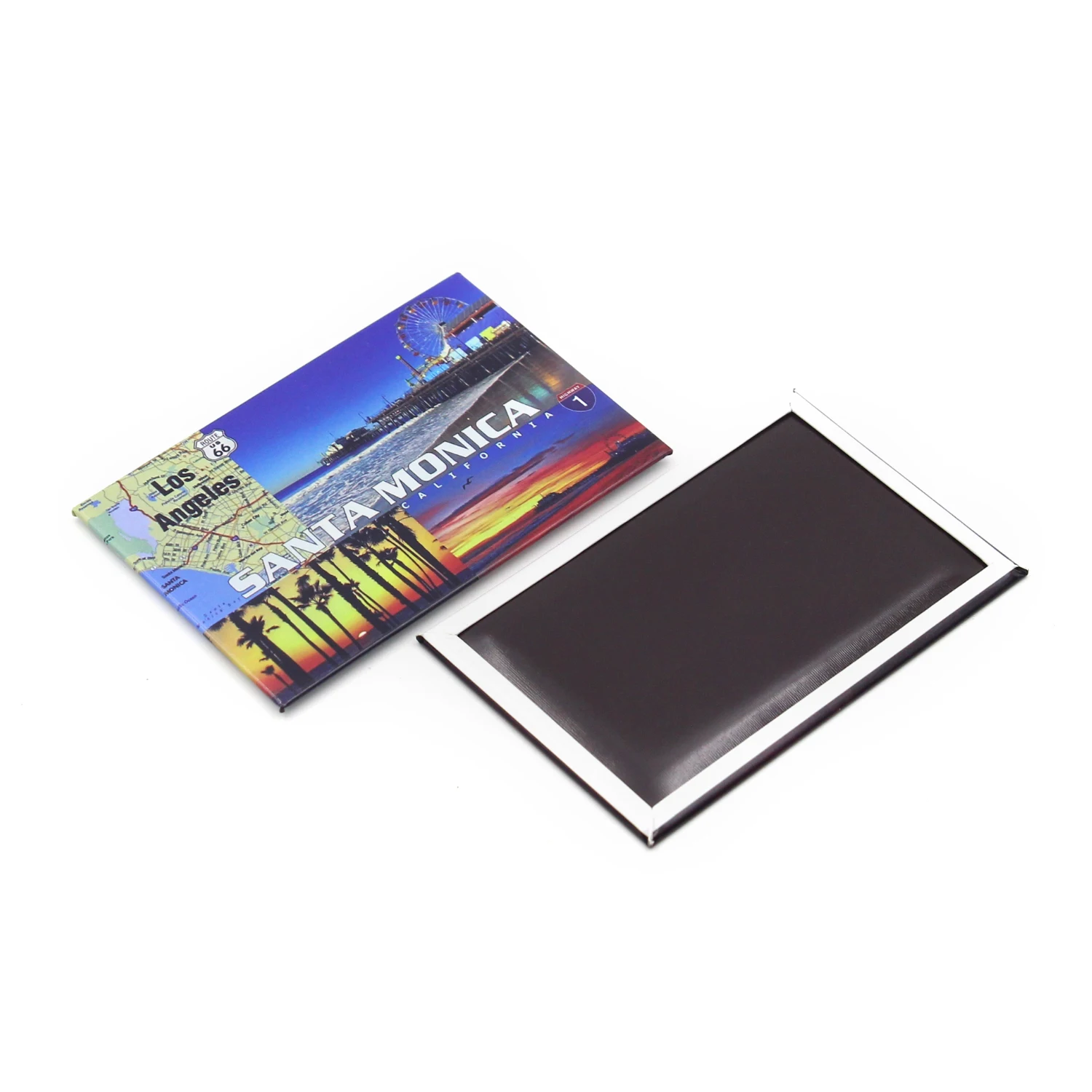 Fridge Magnets Manufacturer From Around The World USA Florida Souvenir Tinplate Metal Fridge Magnets