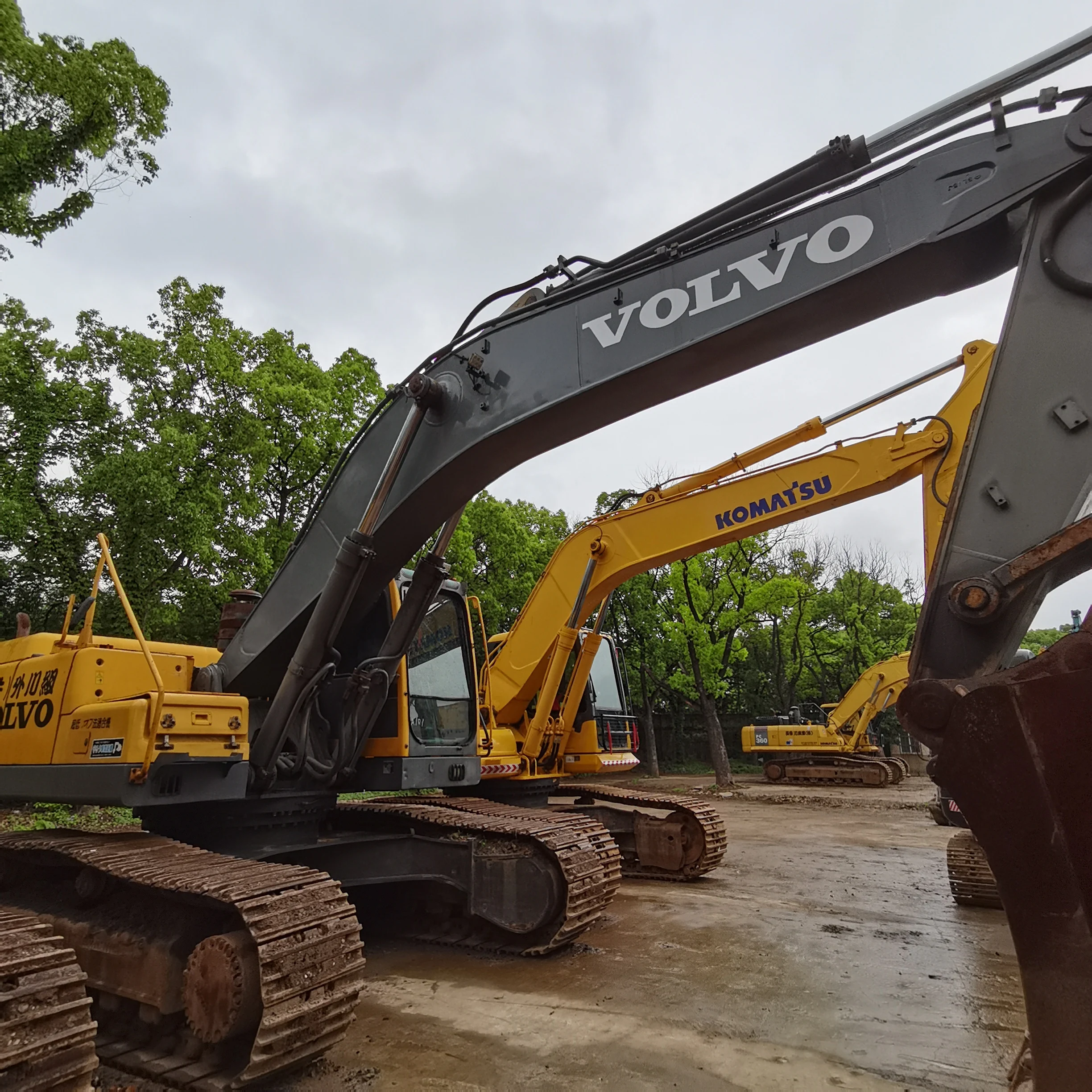 Экскаватор volvo rc 36ton volvo 360B тяжелое оборудование/подержанный экскаватор 360 volvo хорошая цена для продажи