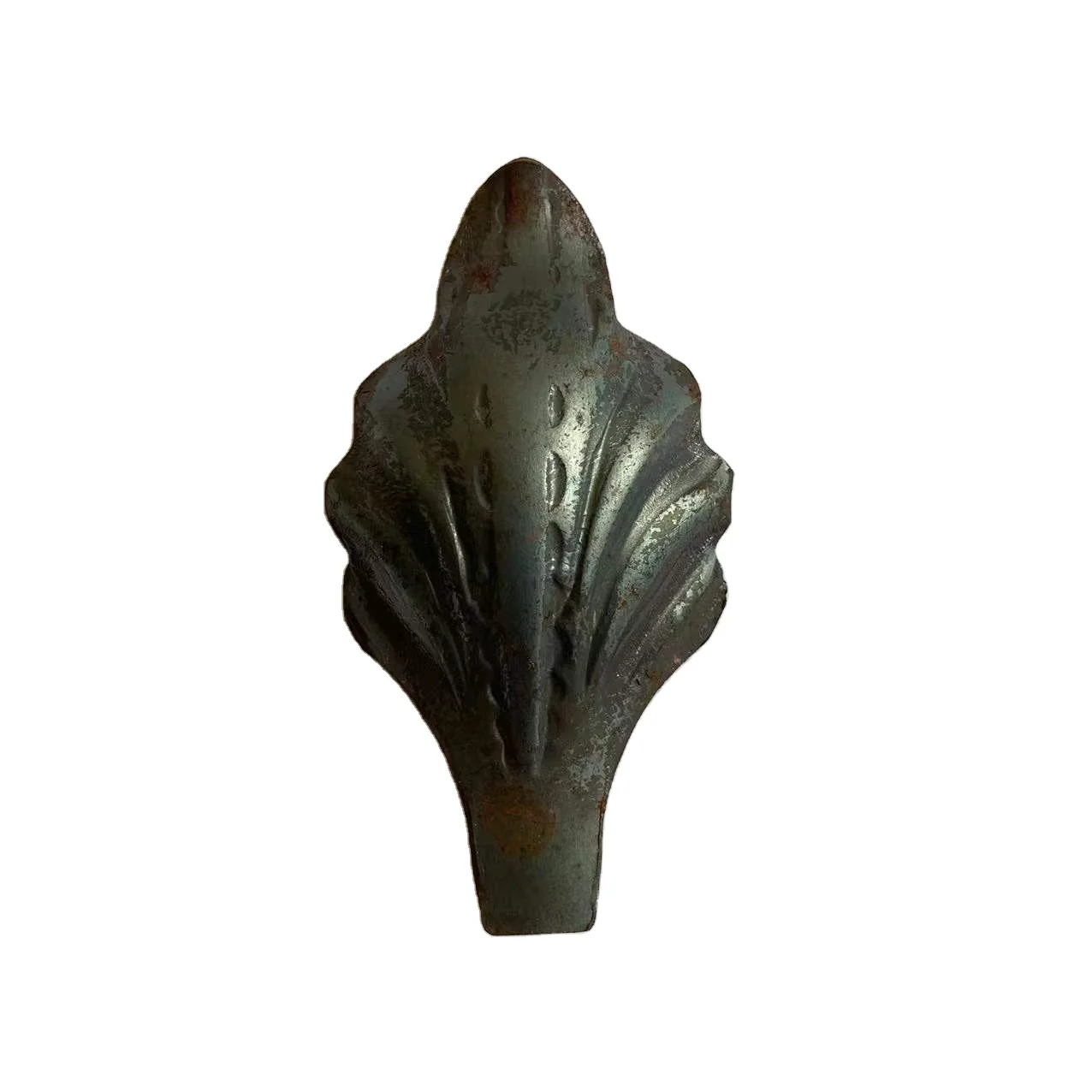 HLT fence decoration elements steel ornamental flowers  fence decorative leaves forged steel leaves