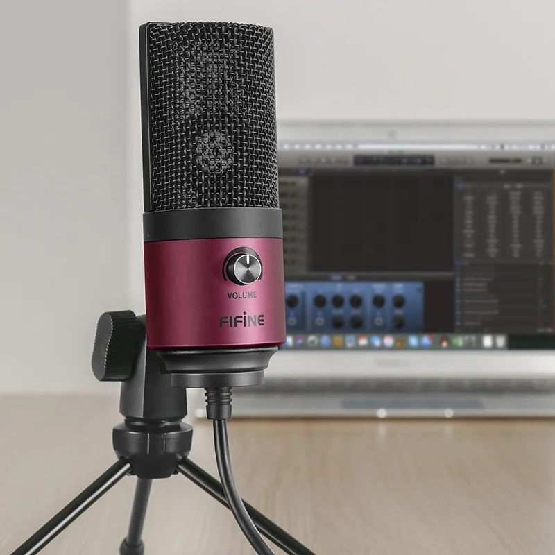 Fifine K670 микрофонный профессиональный студийный микрофон для записи конденсатора usb youtube