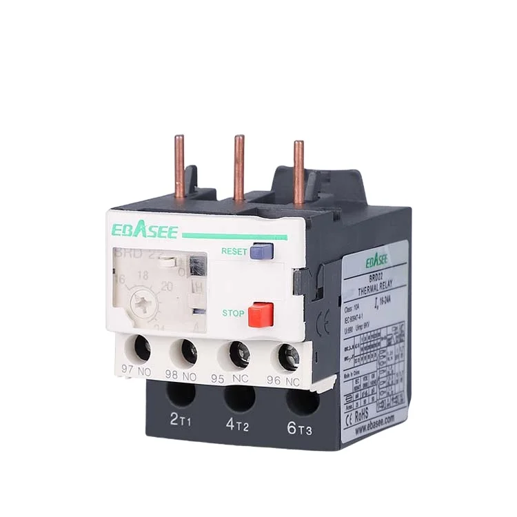 High breaking capacity IEC60947-4-1 up to 660V thermal overload relay