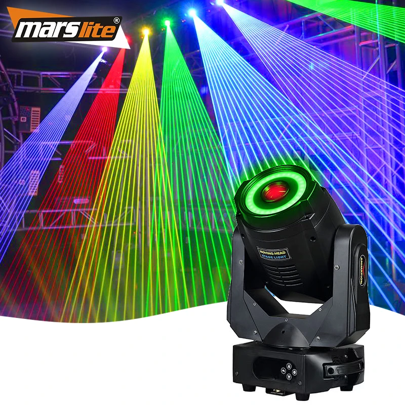 RGB лазер с движущейся головкой ILDA 3d полноцветный Luces для Dj анимации лазерный свет ночного клуба