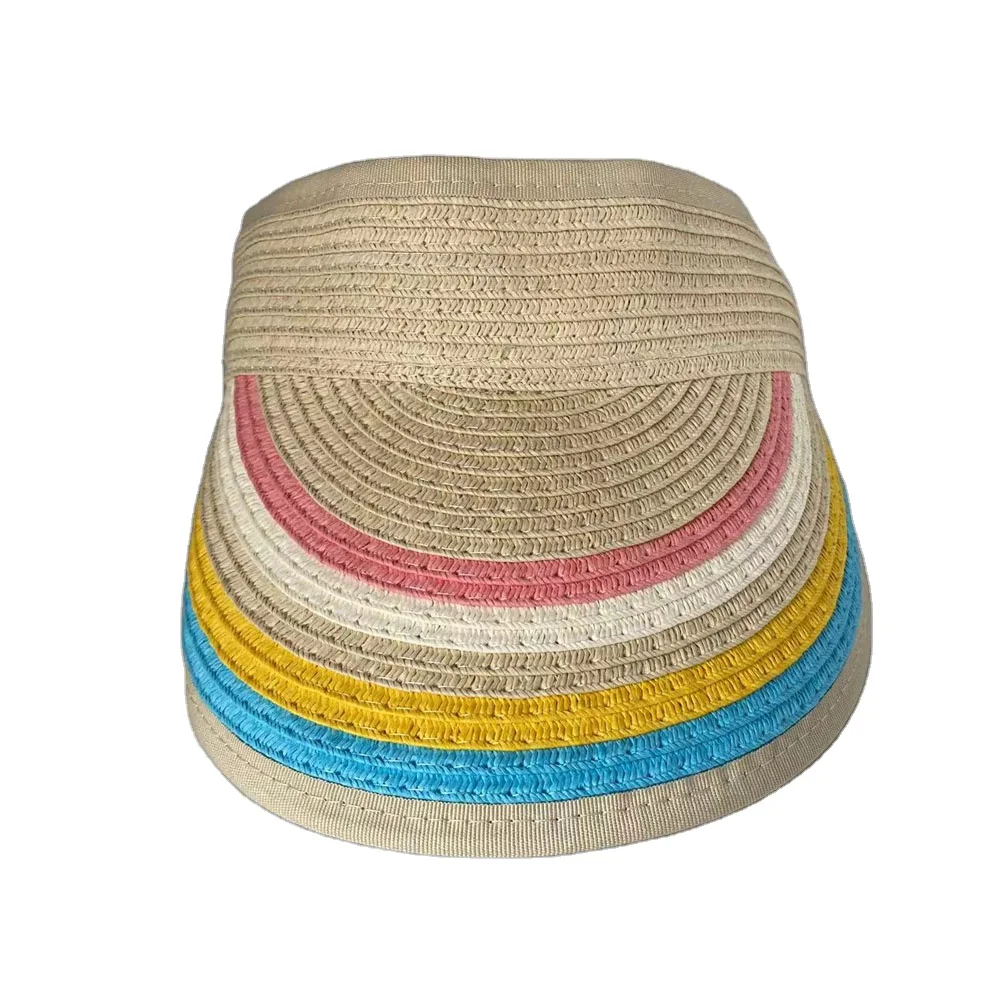 2022 Lovely Boho Bohemian Straw Hats for Children Kids straw Hats