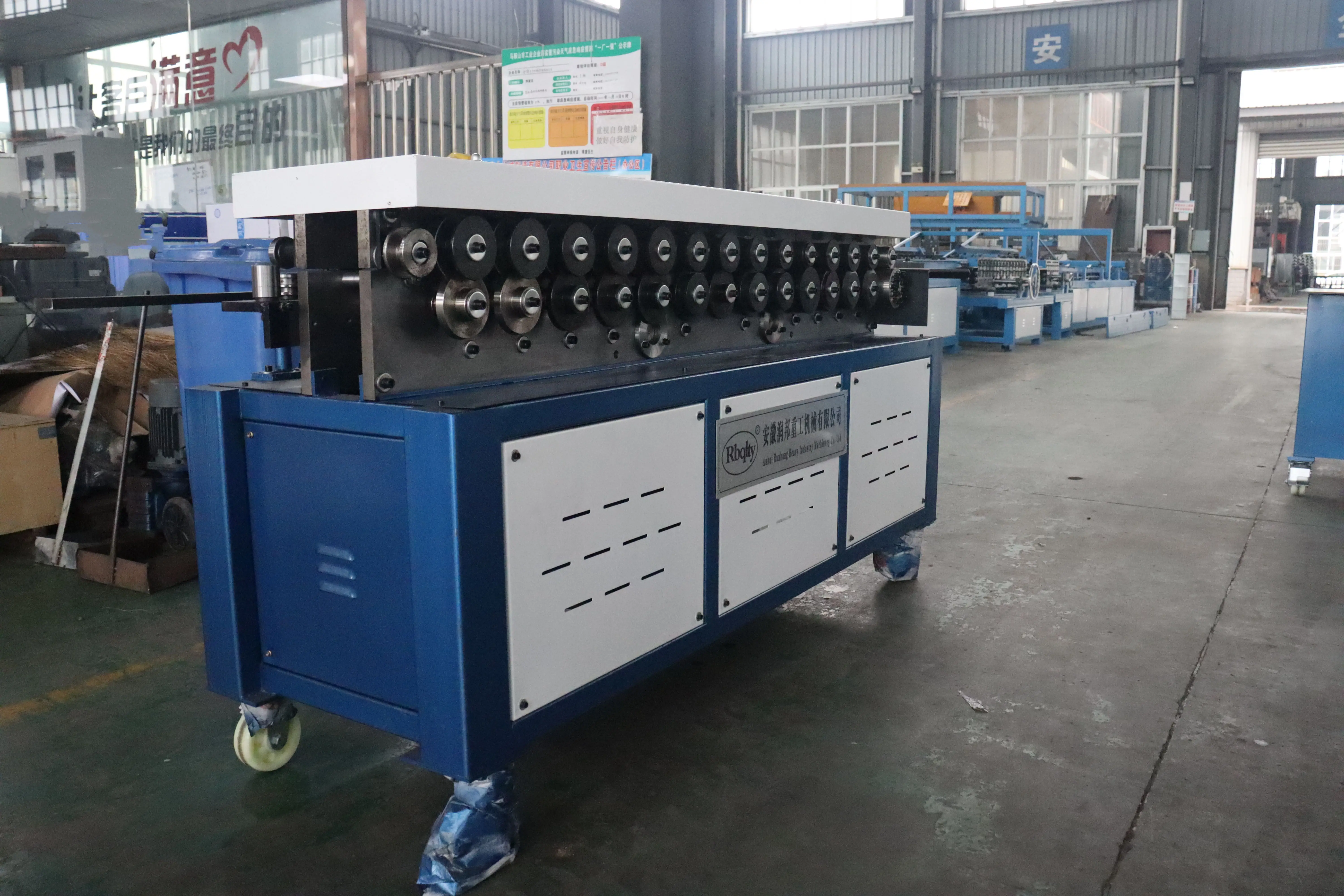 Duct production equipment manufacturer T-12 TDF steel flange forming machine From China