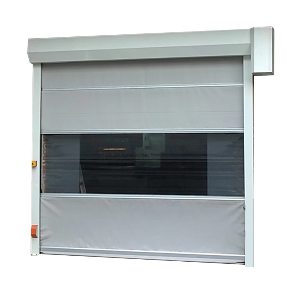 The factory makes high-speed doors PVC cloth car wash plastic quick door Fast rolling door for food factory