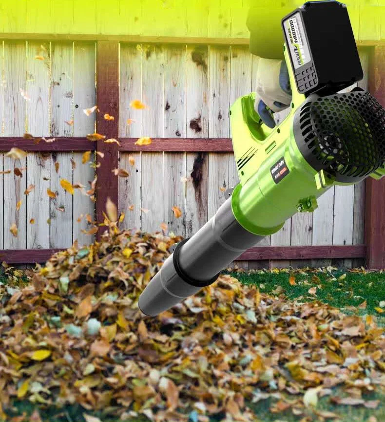 21V 450W 19000RPM Lightweight Handheld Quiet Cordless Leaf Blower Wind Blower Electric Air Blower