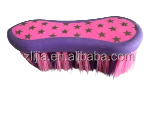 Customized Large Horse Dandy Brush with Stiff Bristles Horse Grooming Care Kit Quality Horse Care Products