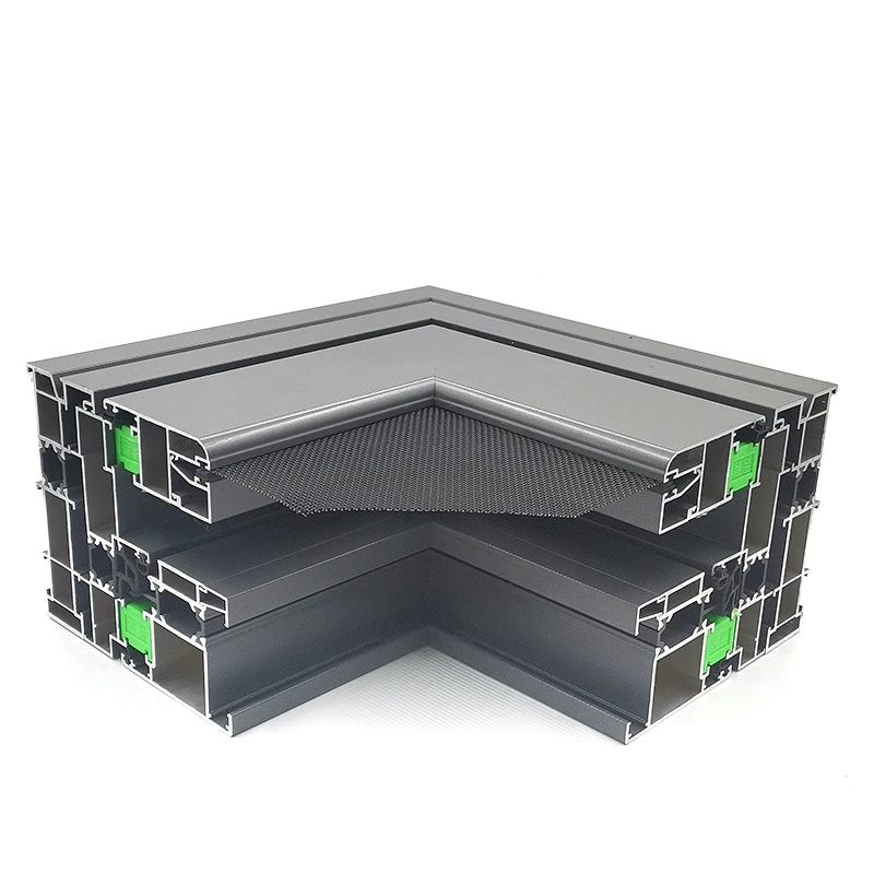 Customized System Sealed Balcony Aluminum Alloy Casement Windows Aluminium Finished Windows