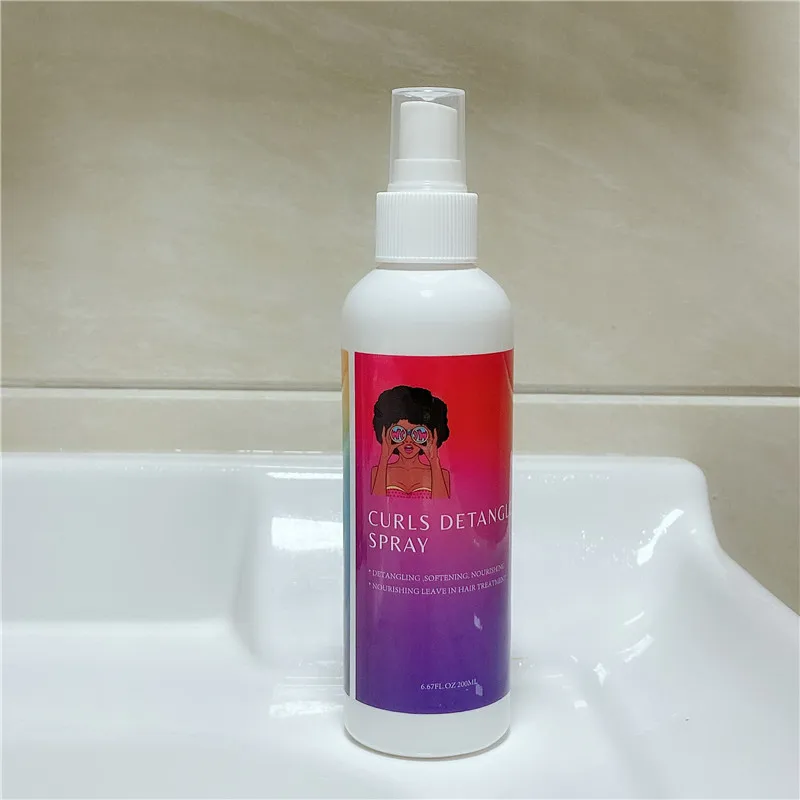 Hot selling kids detangler hair detangling spray with low price