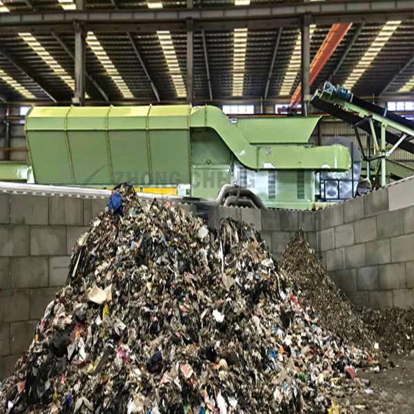 MSW city garbage sorting recycling plant Disc Separator high speed industrial air blower