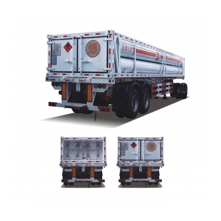 Factory Direct Supply 40Ft 10Tube Gas Container Tank CNG Steel Cylinder Cascade with Compressed Natural Gas