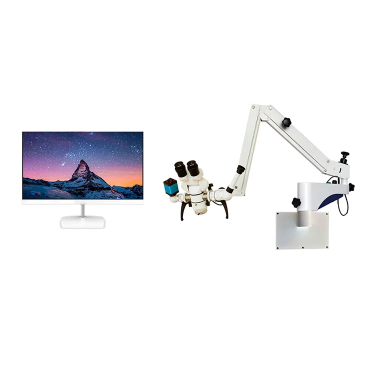 China Low Price Ent Operating Microscope Portable Surgical Microscope