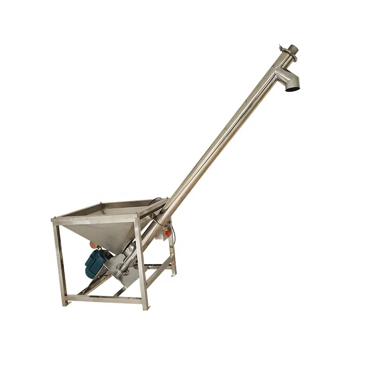 Kaiyu best sale particle grain screw conveyor electric chain hoist with hopper