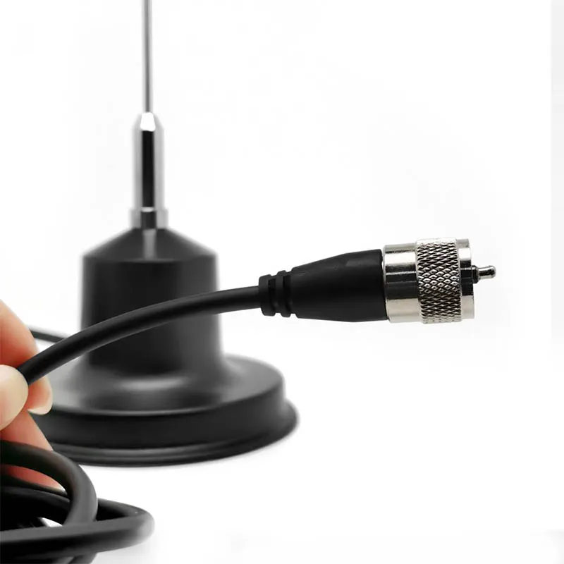 Manufacturer Steel Whip Big Magnetic Base 27MHz Car Antenna Mobile Powerful CB Radio Antenna