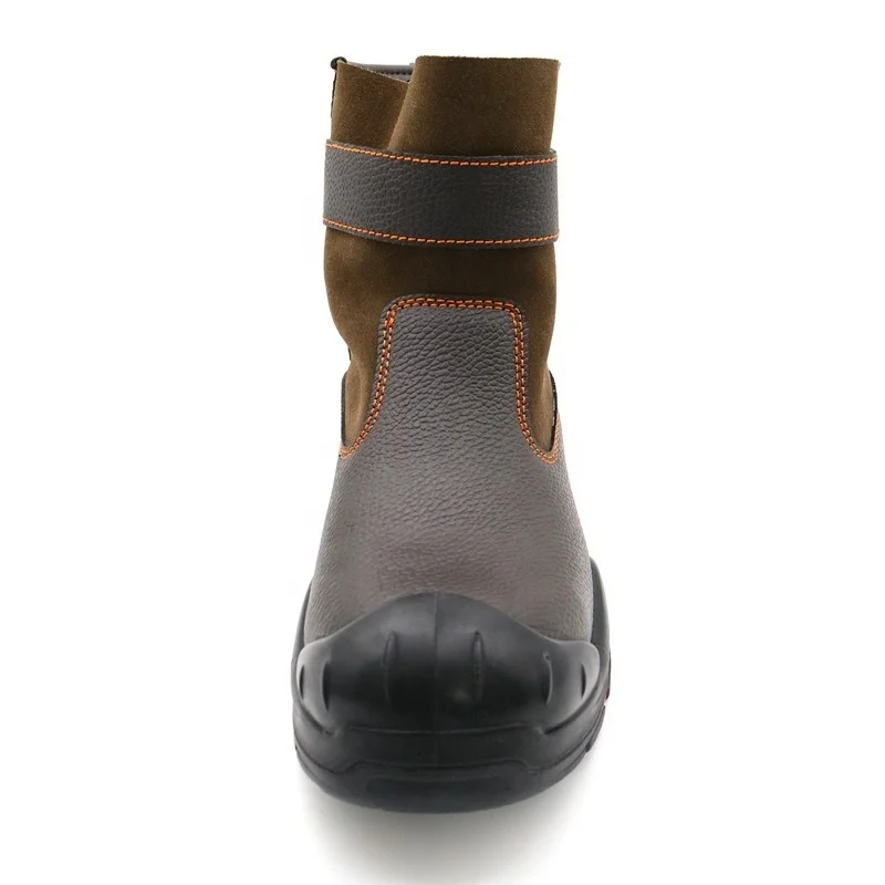 Anti slip oil proof rubber sole fiberglass toe anti puncture18kv electrical harzard resistant safety shoes for welding