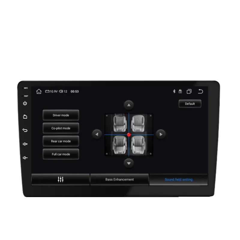 Universal 2 Din octa core touch screen Android 13 car radio 10 inch