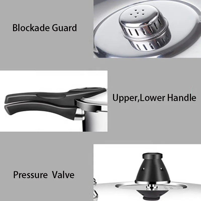 High Performance Stainless Steel Industrial Pressure Cooker