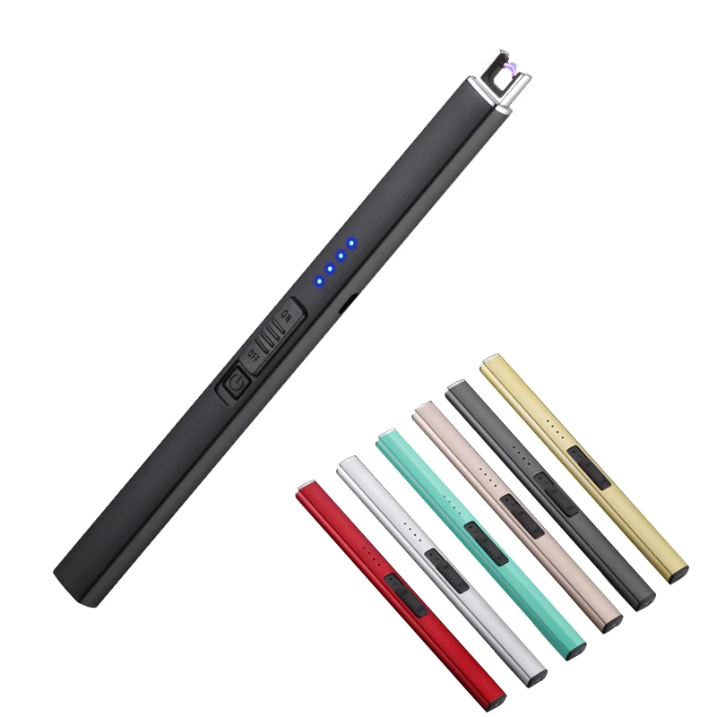 Wholesale good price Electric lighter Candle Lighter windproof BBQ Camping USB Rechargeable arc Lighter for outdoor home use