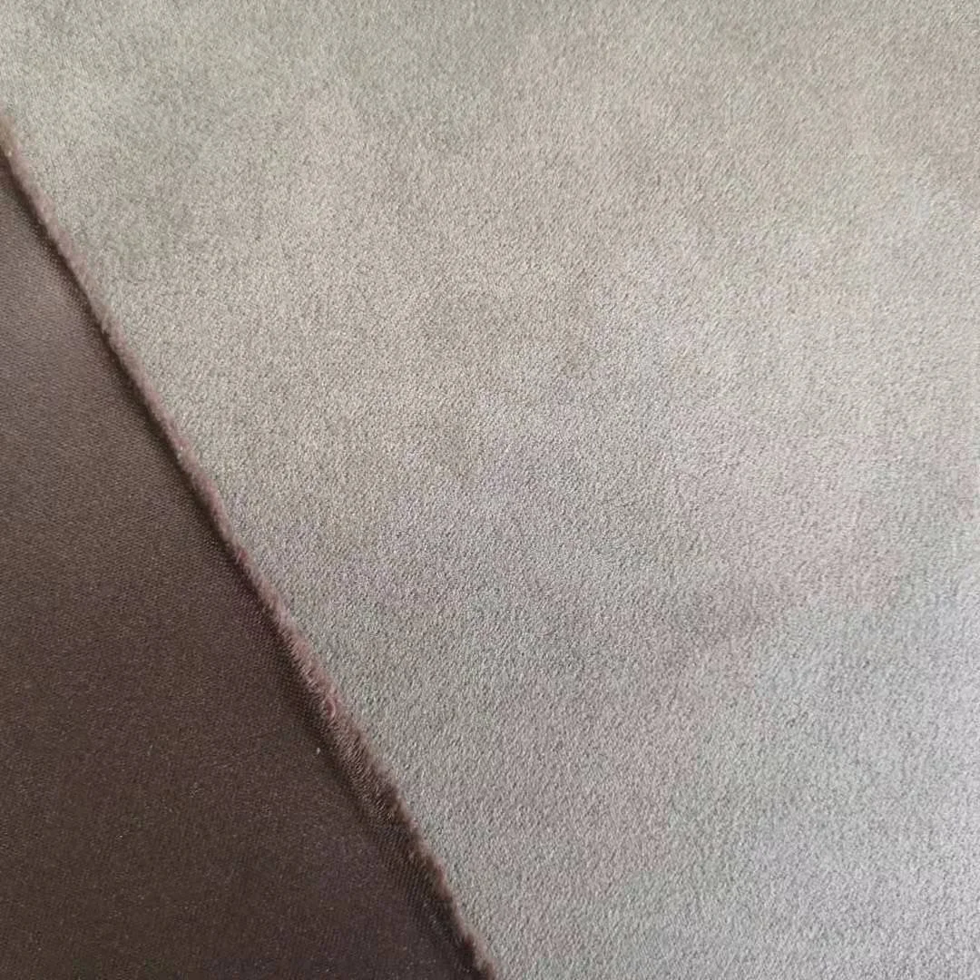 100%polyester fabric villus water proof anti static soft 57/58 used in garment or upholestery polyester recycled suede fabric