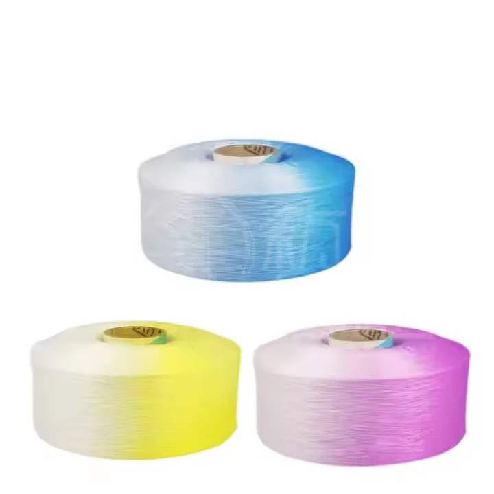 Photochromic Polyester Yarn Ultraviolet UV Changing Color Yarn for Textile Fabric Embroider Use