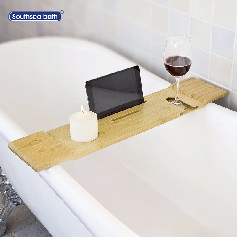 Бамбуковый поднос для ванны хорошего дизайна с естественным цветом