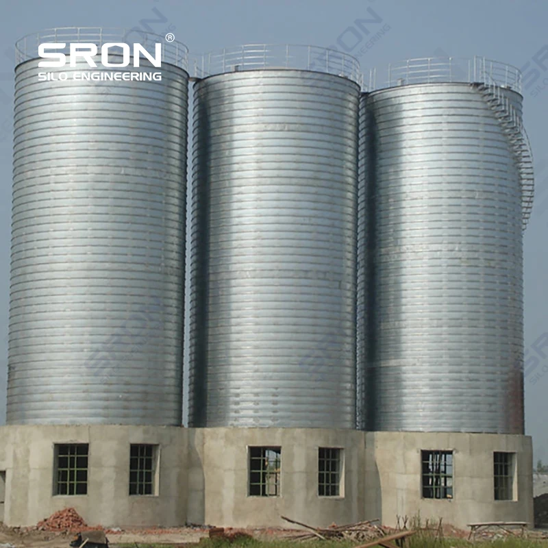 30 Tons to 1000 Tons Cement Silo Storage Concrete Batching Plant Silo Price