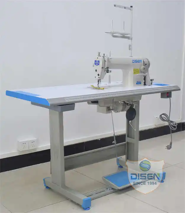 Automatic DISEN 8700 Lockstitch Sewing Machine Electronic single needle sewing machine hot sale new design