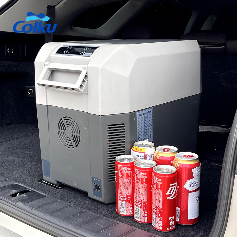 12 Volt Factory Direct Sale Mobile Compressor Refrigerator Freezer Car Outdoor Fridge Freezer For Camping