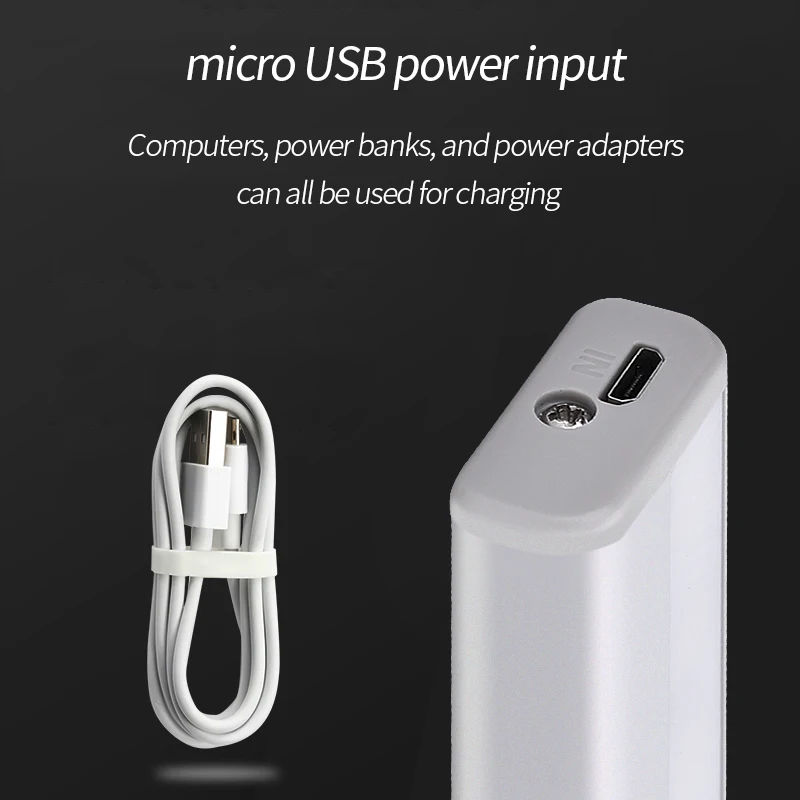 
High Quality Wireless Recharge USB Night Cabinet Light Motion Sensor Closet Lamp Wardrobe Light Led Cabinet Light for Indoor 