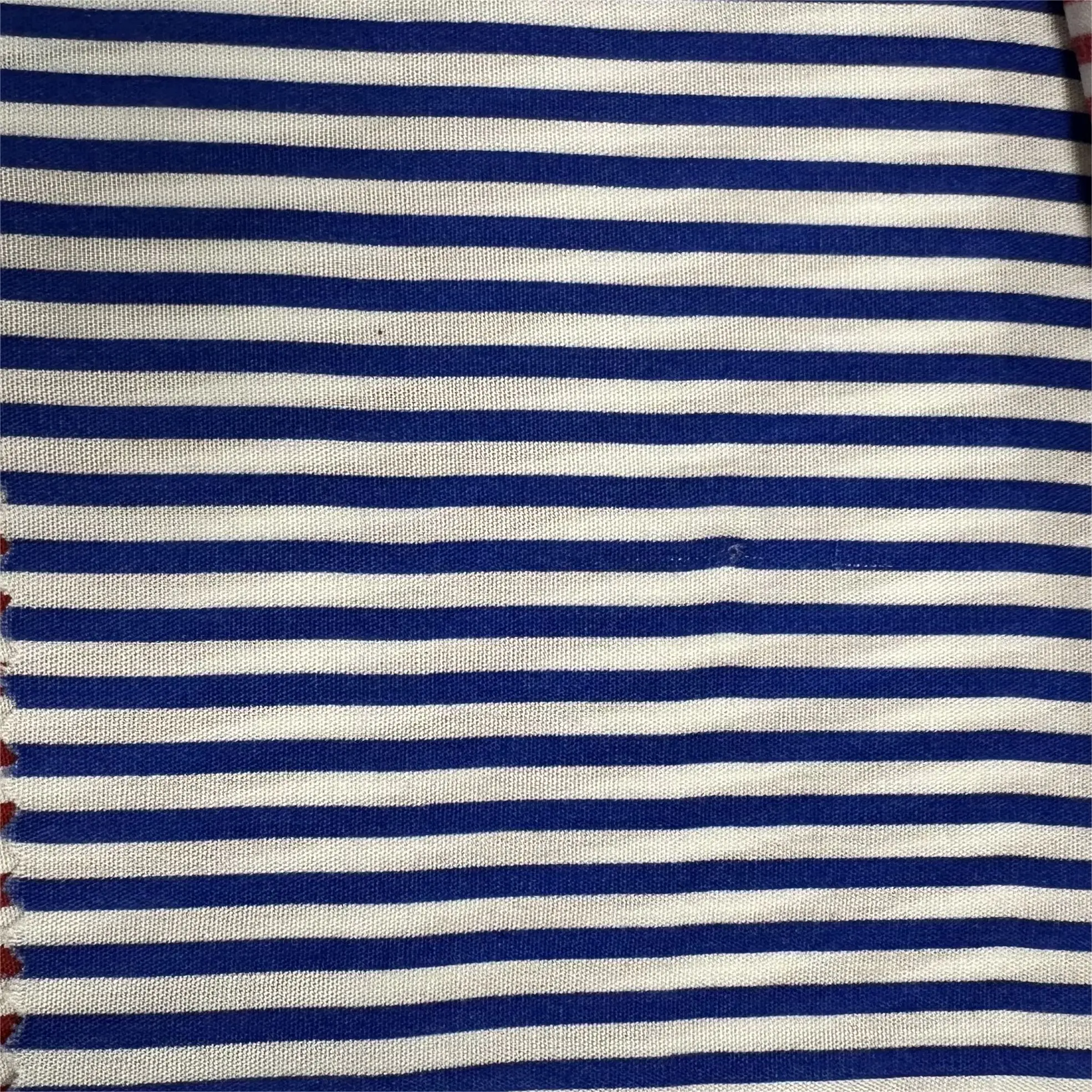 Wholesale Fabric Polychromatic Stripe Lightweight Woven Low MOQ 100% Rayon Printed Fabrics Indian Women Fabric for Garment Dress