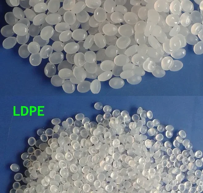 Virgin LDPE Material Injection/Film grade White Transparent LDPE Granular